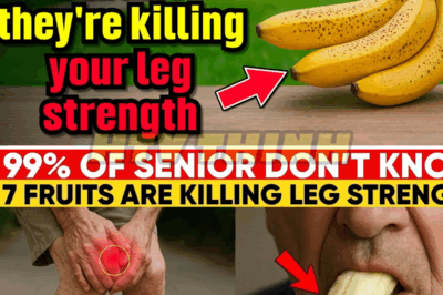 Seniors Over 60: STOP Eating These 7 Worst Fruits—They Destroy Leg Strength