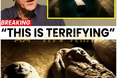 😱 Archaeologists in Shock: A Giant Stone Coffin Found FLOATING in a Hidden Underground Lake Beneath Giza And What They Found Around It Is Terrifying