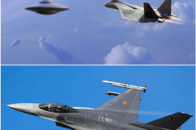California Skies Turn Into High-Speed Mystery: Military Jet Chases Two Unidentified Craft in Shocking Encounter