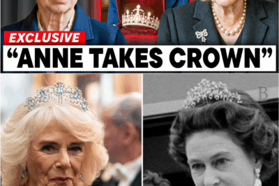 “Camilla Shows Tension as Princess Anne Inherits Princess Margaret’s Rare Tiara Set 😱⬇️”