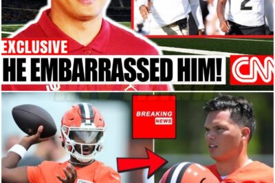 “Shadour Sanders SHOCKS Browns Practice, Destroys Dylan Gabriel’s Confidence – The Battle Just Got Real 😱🔥”