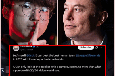 AI vs Humans: Elon Musk’s Wild Bet on Grok 5 vs T1 — Will the Machine Conquer the Rift?