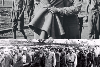 Mauthausen’s Blanket of Hope: A Soldier’s Gesture That Reclaimed Humanity 🕯️🧣
