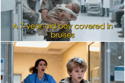 💔👶 “A Bruised 7-Year-Old Boy Walked into the ER Carrying His Baby Sister—What He Said Shattered Hearts and Changed Lives Forever” 🌟