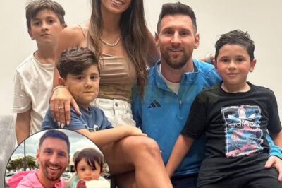 Lionel Messi Reveals He Wants Another Child with Antonela – “We’ll See If a Baby Girl Arrives!” 😱👶