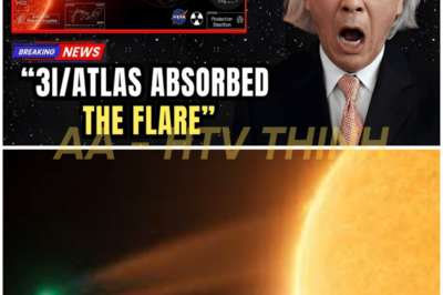😱 Michio Kaku WARNING: 3I/ATLAS JUST ABSORBED A SOLAR OUTBREAK — AND SURVIVED