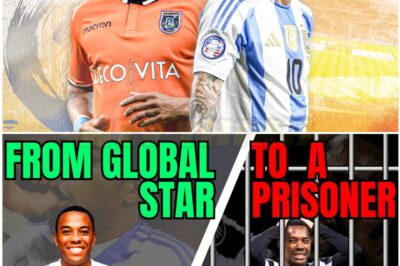 “Messi’s Shocking Prison Visit to Robinho—What Happened Behind Bars Left Everyone Stunned!”