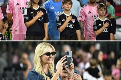 Ivanka Trump’s Heartwarming Moment: Watching Her Children Play with Messi Ahead of Inter Miami’s Big Game 😍⚽