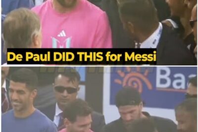 De Paul Kicks Out Indian Security Guard Who Tried to Take Photo with Messi in New Delhi! 😱⚽