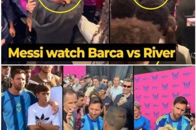 “Messi and Thiago’s Surprise Appearance at Messi Cup Sends Fans Into Frenzy!”