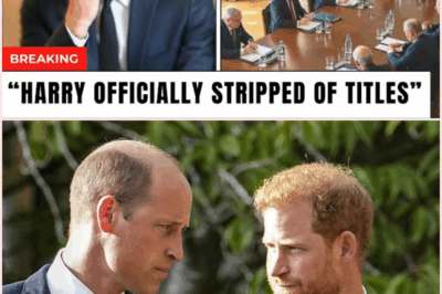 SHOCKING ROYAL REVELATION: Prince Harry’s Title STRIPPED as William Takes Control of the Monarchy!