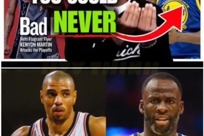 “IT’S WAR: Draymond Green DESTROYS Kenyon Martin — But Kenyon’s Comeback LEFT HIM SILENT 😱🔥”