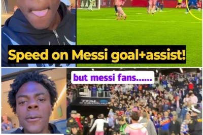 iShowSpeed Goes Wild Over Messi’s Hat Trick Assist: “This Guy’s on Another Level!” ⚡⚽