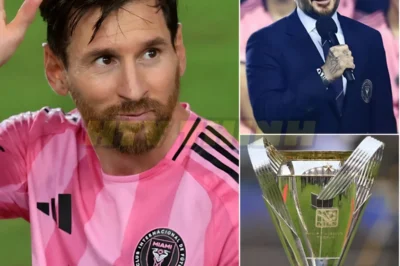 “Lionel Messi’s Shocking MLS Cup Revelation—David Beckham’s Three Gifts That Could Keep Him at Inter Miami!”