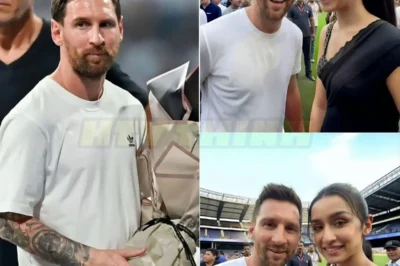 “SHOCKING: Lionel Messi and Bollywood Star Shraddha Kapoor Appear Together – Social Media Goes Wild in India! 😱🔥